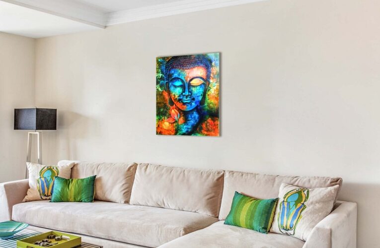 7 BEAUTIFUL BUDDHA PAINTINGS TO LIGHTEN UP YOUR LIVING ROOM